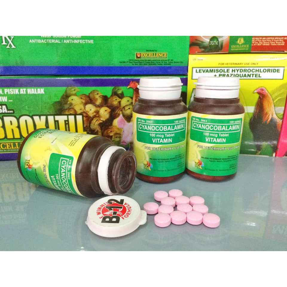 Vitamin B12 Formula dành cho gà đá (1 hũ).