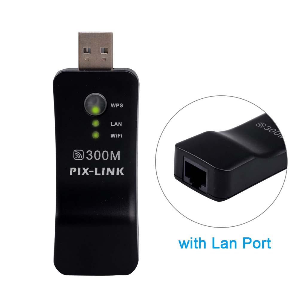 Usb Thu Sóng Wifi Rj-45 Ap 300mbps Chuyên Dụng Cho Tv Anwf100