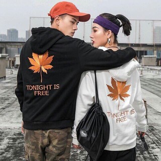 Áo khoác hoodie nỉ mẫu mới siêu chất hình chiếc lá