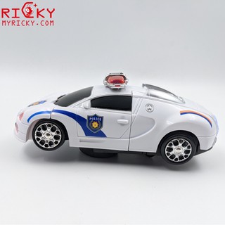 Xe cảnh sát biến hình robot