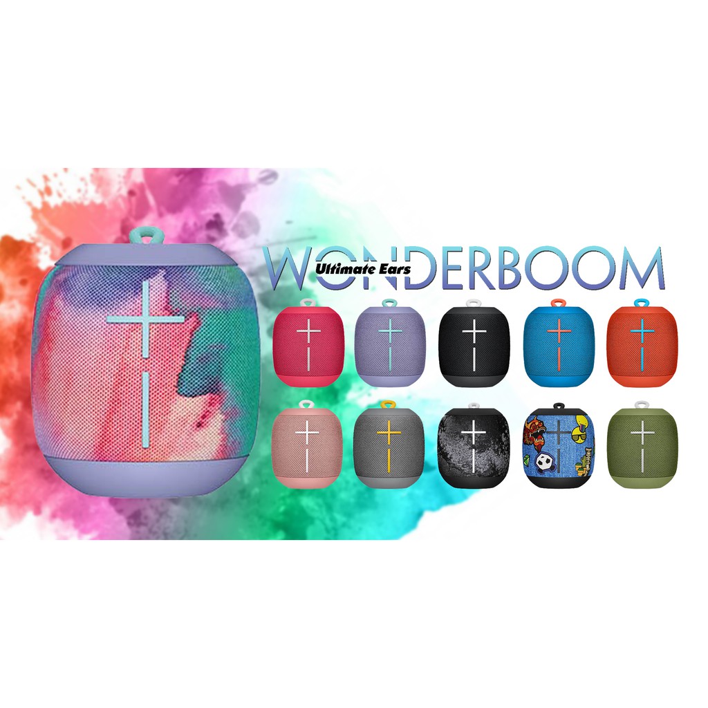 Loa Bluetooth Ultimate Ears UE WONDERBOOM FreeStyle CoreColors - Bảo hành 24 Tháng