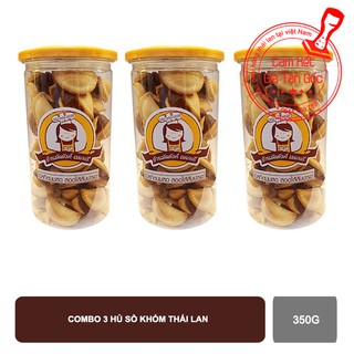 Combo 3 hủ sò khóm kẹp dứa thái lan