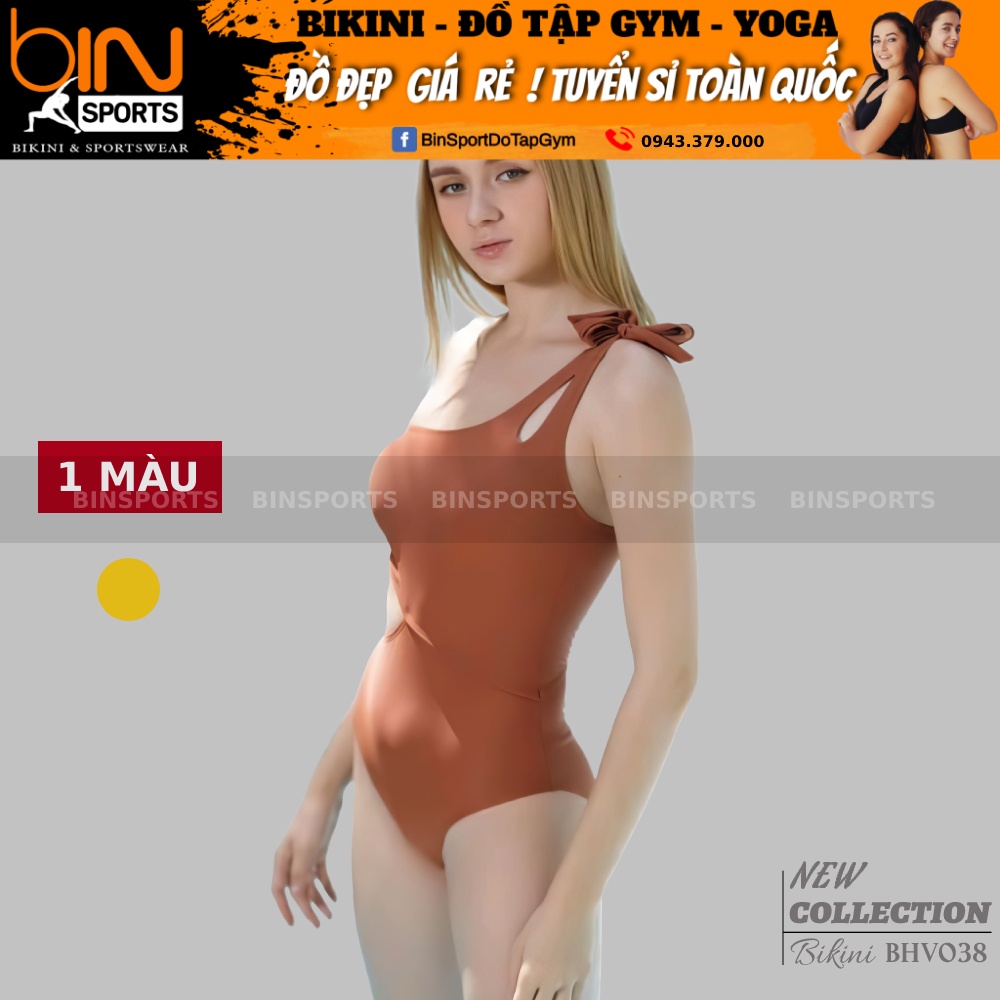 Bikini Nữ Một Mảnh Nhiều Màu Freesize Bin Sports BHV038
