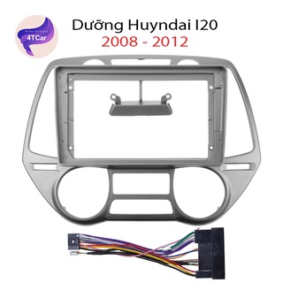 Mặt Dưỡng Hyundai i20 2011-2014 Điều Hòa Cơ (9 Inch) - Nâng Cấp Hệ Thống Giải Trí Cho Xe