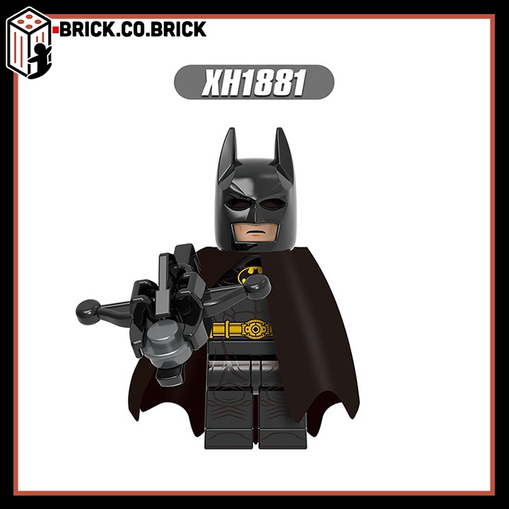 Batman Đồ Chơi Lắp Ráp Siêu Anh Hùng Người Dơi Mô Hình Minifigure Cat Woman Bruce Wayne Riddler X0334