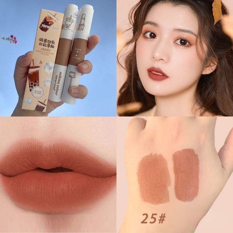 Son Lì Hai Đầu MANSLY Tea Milk