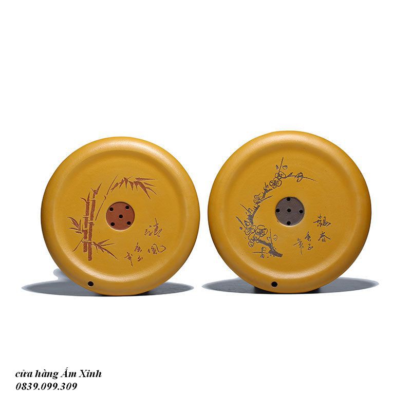 Thuyền Trà Dưỡng Ấm Tử Sa Đường Kính 19.5 cm