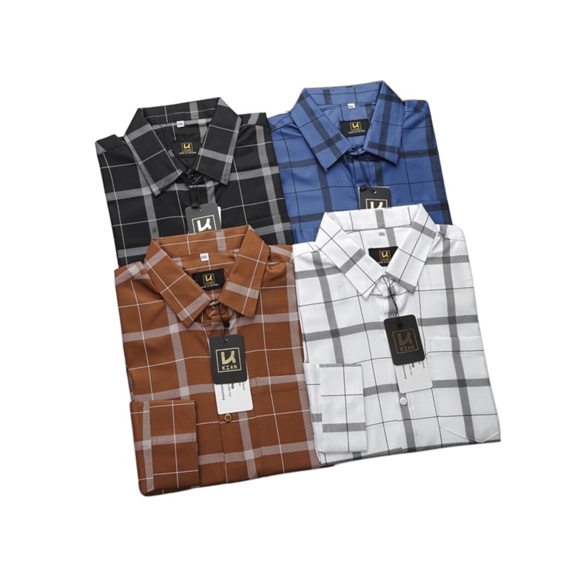 SALE  Áo sơ mi nam caro tay dài nhiều màu đặc sắc