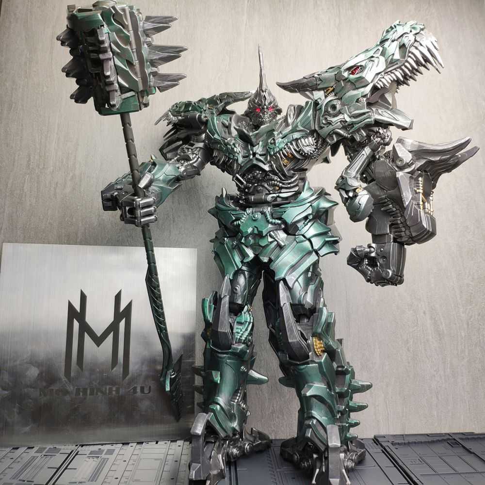 Mô hình Ancient Leader Grimlock LS-05 Black Mamba Dinobot Transformers Oversize Ls05 Khủng long
