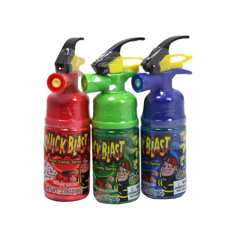 Kẹo Xịt Chua Cứu Hoả 58g Kidsmania