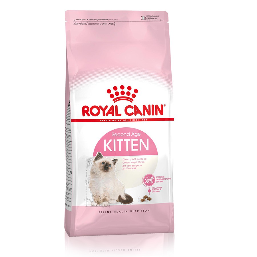 Thức Ăn hạt khô cho MÈO ROYAL CANIN KITTEN 36 cho Mèo con - Túi Zip - 500gr - 1kg