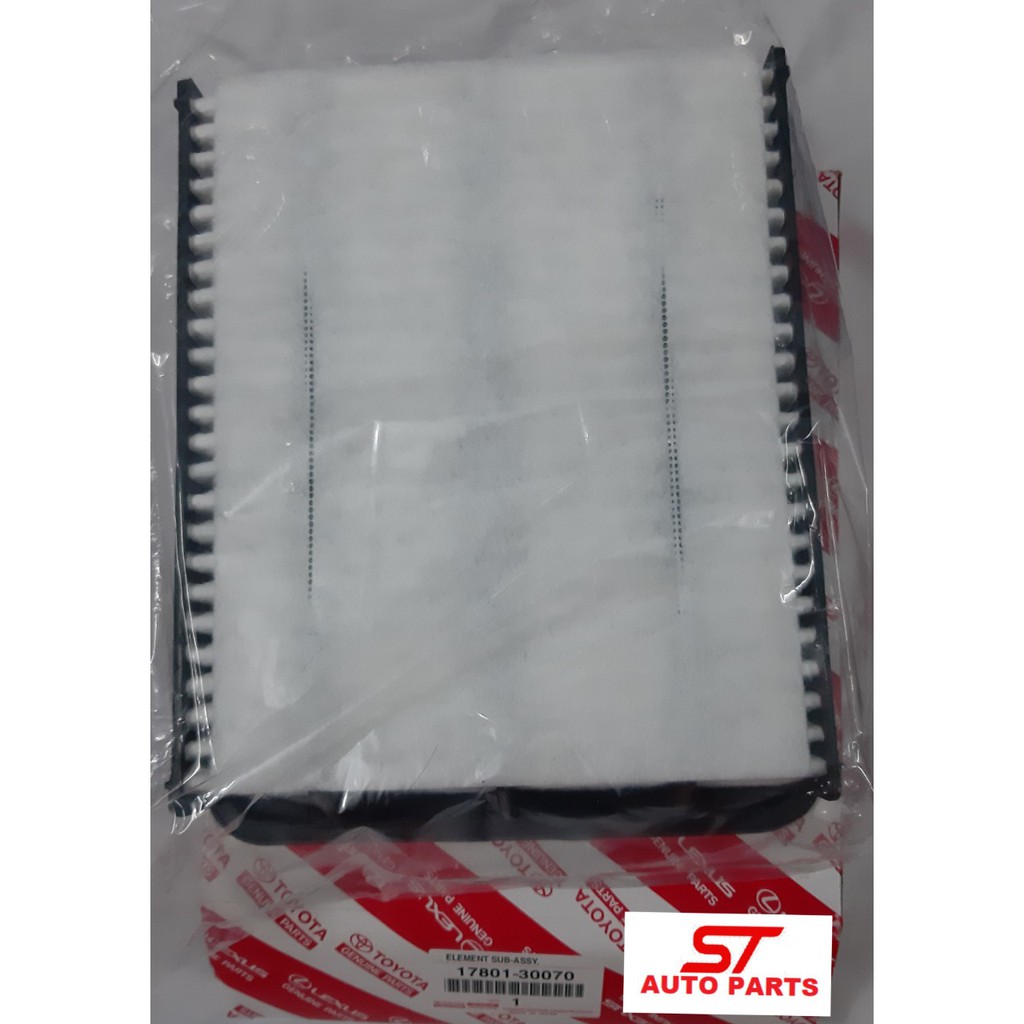 Lọc gió Động cơ Toyota Hiace 2014 ~ nay Vuông máy xăng / Mã: 17801-30070