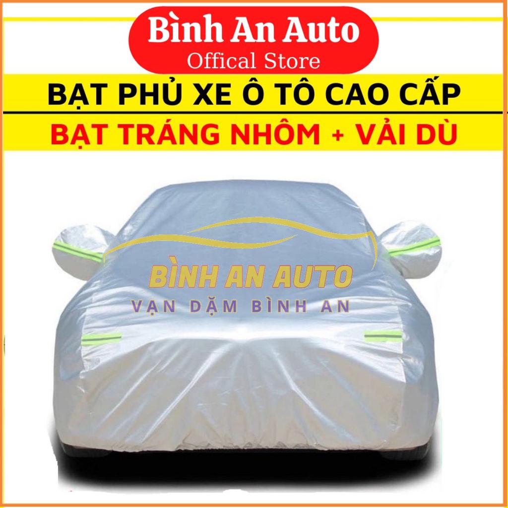 Bạt Phủ Xe Ô Tô Tráng Nhôm, bạt phủ xe vải dù TOYOTA HYUNDAI KIA HONDA MAZDA FORD MITSUBISHI CHERVOLET SUZUKI VINFAST