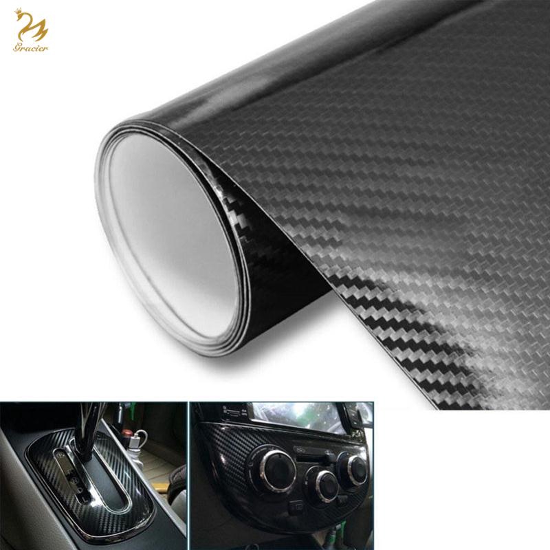 5D Car Sticker Film Carbon Fiber Decal Color Changing Wrap Vehicle 4x12