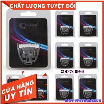 Tông đơ cạo lông cao cấp Codos 6800 chuyên dụng cho thú cưng chó mèo