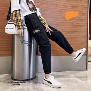Quần Kaki túi chữ Wonod
