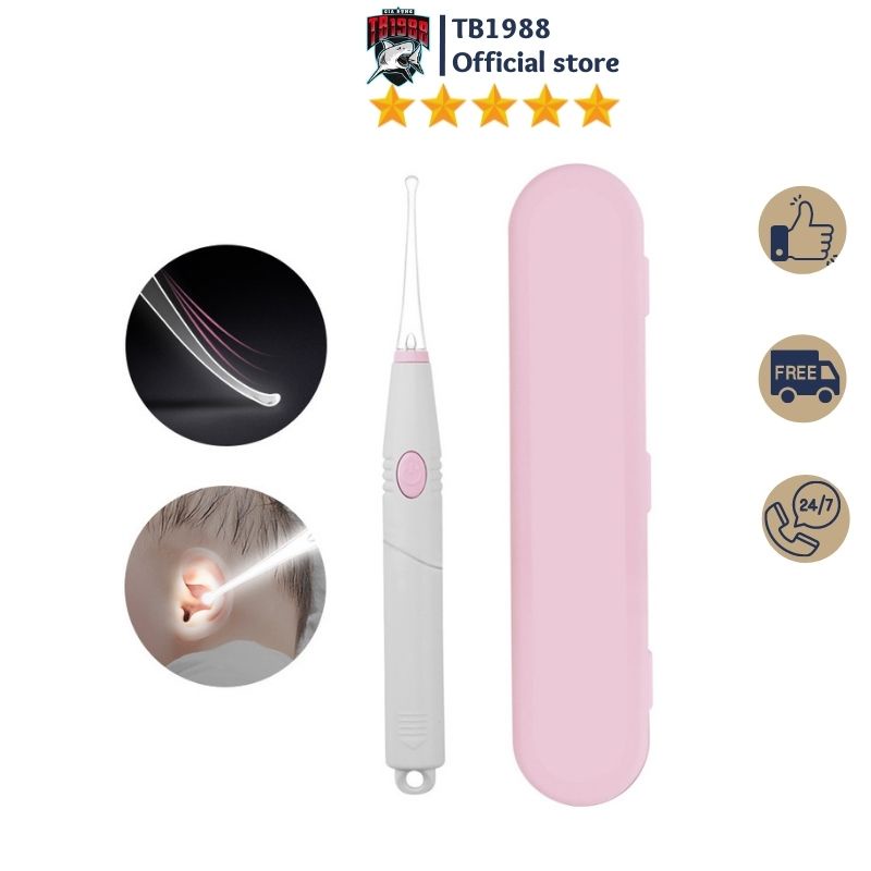 Dụng cụ lấy ráy tai có đèn phát sáng cho bé TB001