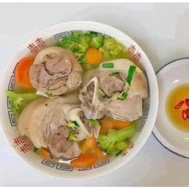 1kg khoanh giò heo - khoanh giò cắt siêu ngon- chỉ giao hoả tốc