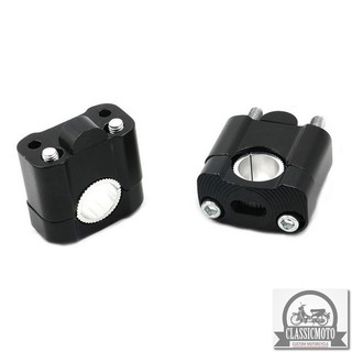 CÙM NÂNG GHI ĐÔNG CLASSIC - Cùm nâng ghi đông nhôm, màu đen. Sử dụng cho ghi đông phi 22-28mm