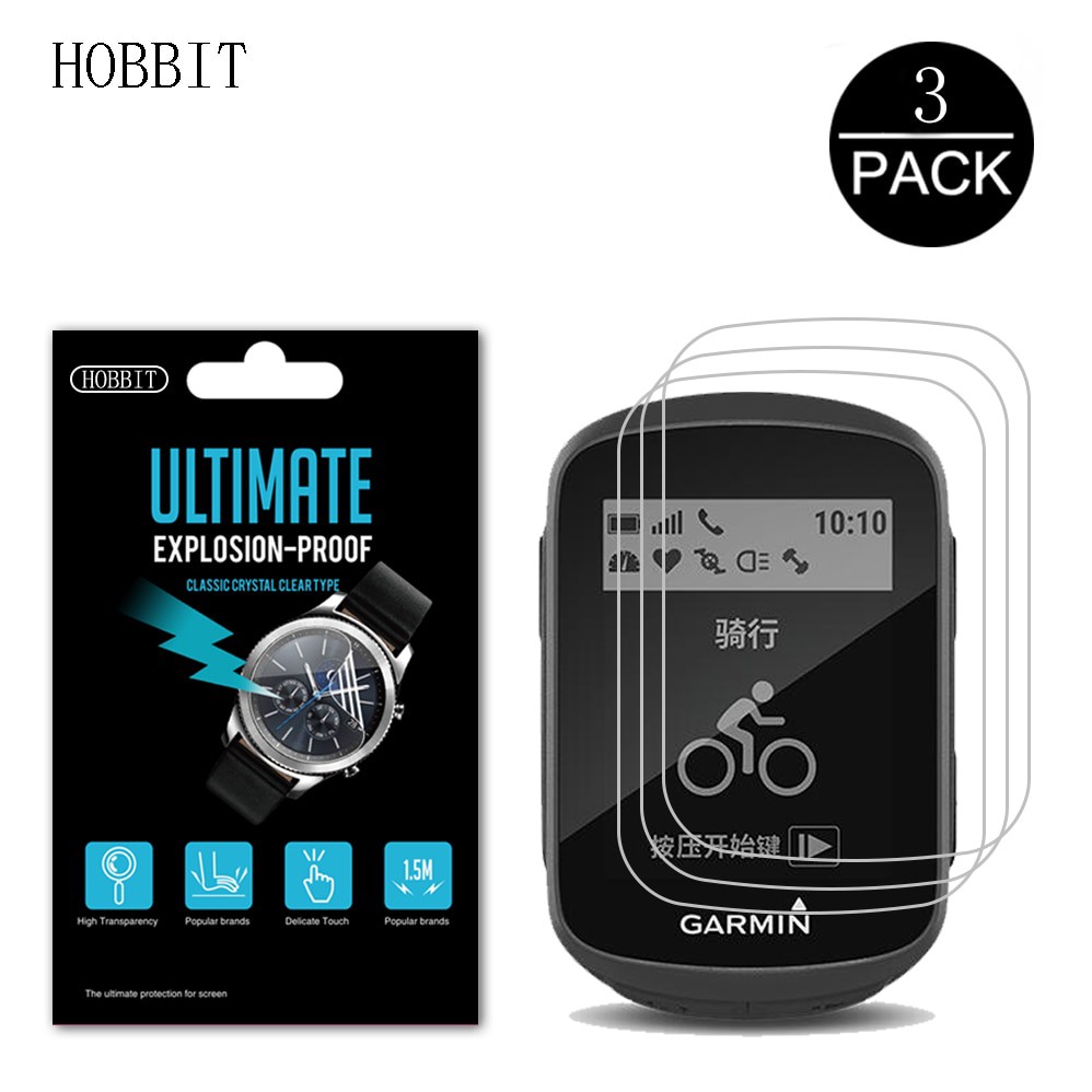 Set 3 Phim pet Dán Bảo Vệ Màn Hình garmin edge 130 / 1030 plus 0.15mm Chống Trầy & Nước