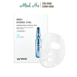 Mặt nạ Wonjin Effect Medi Hydro Vial Concentrated Ampoule Mask giúp cấp ẩm sâu cho da