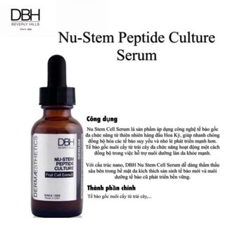 Serum  💦 FREESHIP 💦Tinh chất kích thích tái tạo tế bào DBH Nu Stem Cell Serum (29ml)