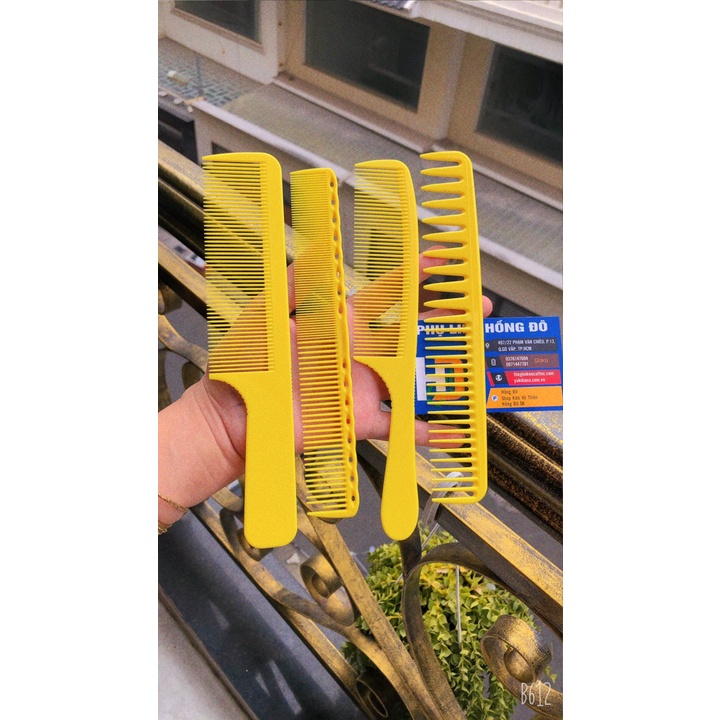 Bộ lược cắt tóc nam mầu vàng