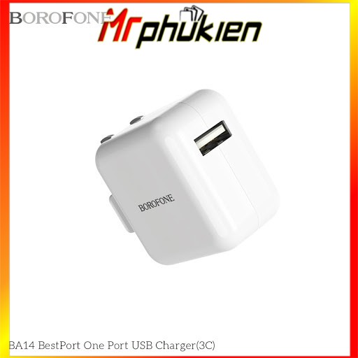 CỐC SẠC BOROFONE BA14 2 CỔNG USB  - SmartShop