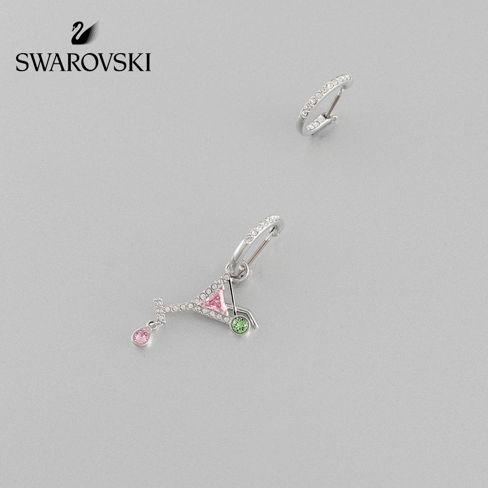 FREE SHIP Bông Tai Cá Tính Nữ Swarovski NO REGRETS Nhìn cocktail Earrings Crystal FASHION Trang sức trang sức đeo THỜI TRANG