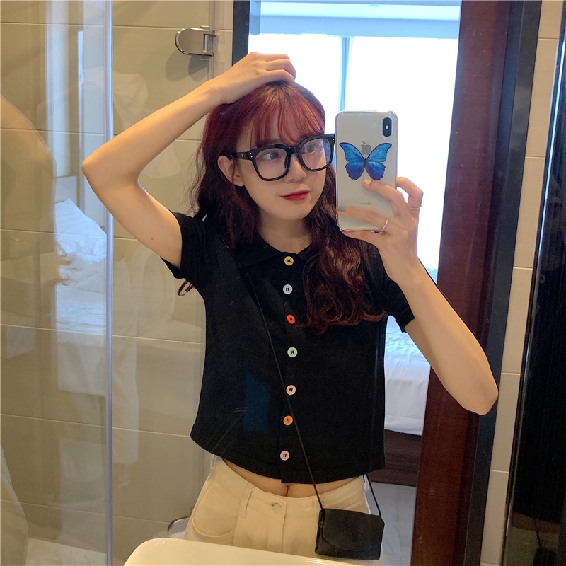 Áo Thun Polo Ngắn Tay Xinh Xắn Dành Cho Bạn Gái | BigBuy360 - bigbuy360.vn