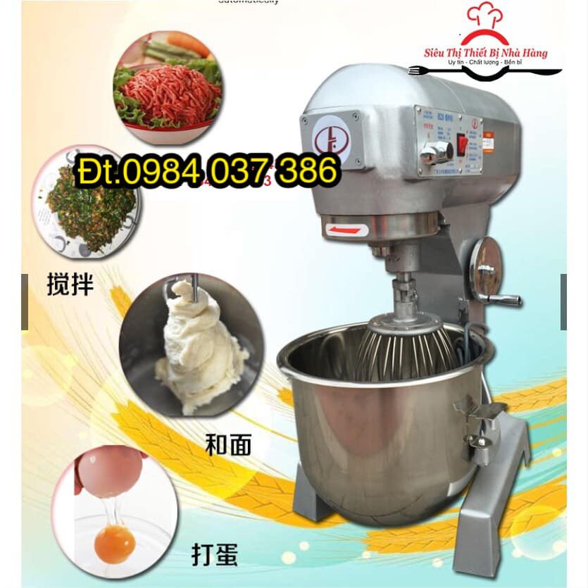 Máy trộn bột B10 ,máy nhào bột làm bánh B10L (2kg)