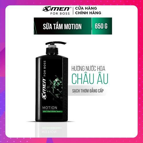 Sữa tắm Nước hoa X-Men For Boss Motion 650g, sữa tắm xmen nam Mùi hương năng động phóng khoáng dành cho phái mạnh