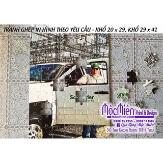 In tranh ghép hình - puzzle