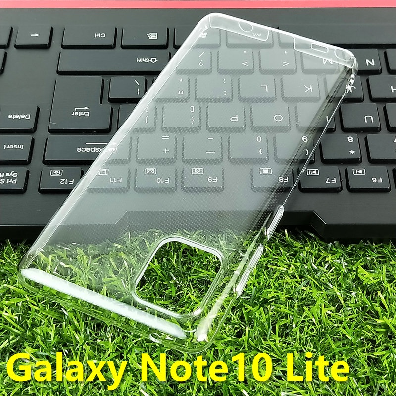 Ốp Điện Thoại PC Cứng Trong Suốt Bảo Vệ Máy Ảnh Cho Samsung Galaxy Note 20 Ultra 10 Plus Lite S10 5G A71 A51