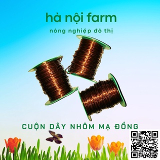 Dây nhôm mạ đồng uốn cây