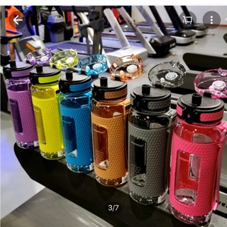 Chai Nước Thể Thao UZSPACE Phòng Tập Thể Dục Di Động Chống Rơi Rò Rỉ Dung Tích Lớn Thể Dục Ấm Đun Nước Chai Nhựa BPA