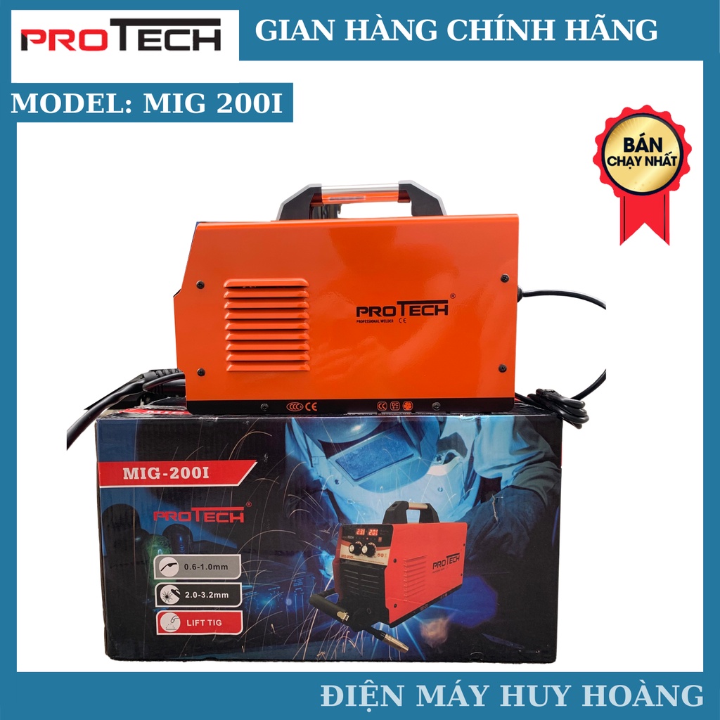 [HOT] Máy hàn MIG 200I Protech 4 chức năng hàn + Bộ quà tặng 450k