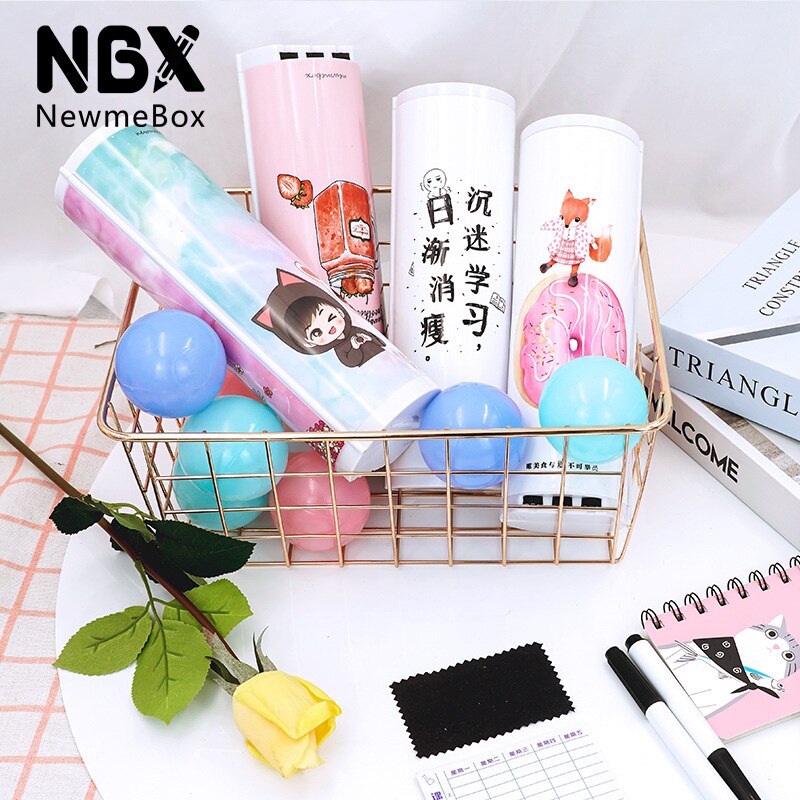 Password Pencil Case Calculator Solar Erasable Mirror High Capacity Pen Boxes Pencil Pouch School Supplies Stationery Girls GiftQiānbǐ hé 3/5000 Pencil case