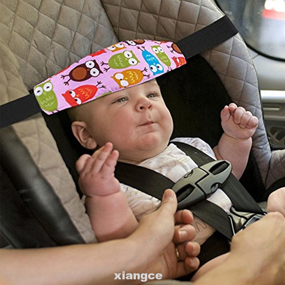 Baby Stroller Head Support Fastening Playpens Position Control Pram Infant Carriage Halter Elastic