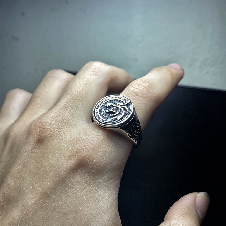 Nhẫn thời trang nam nữ kim loại Libery - Mẫu N043