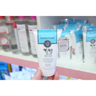 Sữa rửa mặt Milk Plus Whitening Facial Foam Q10 thái lan