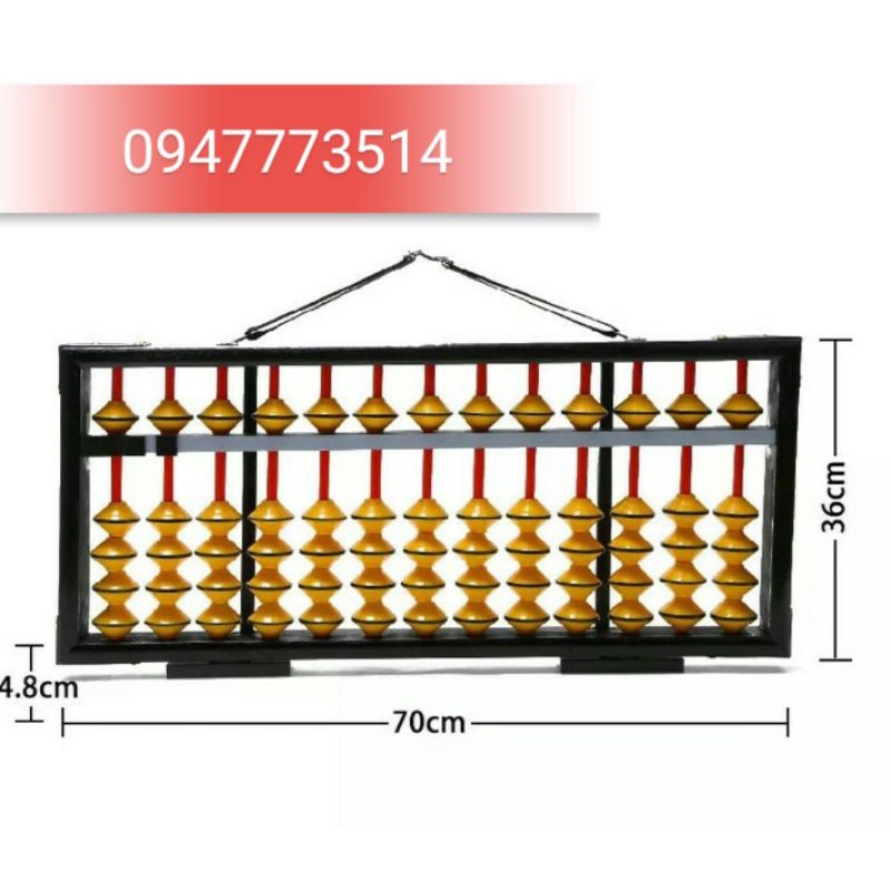 BÀN TÍNH GIÁO VIÊN SOROBAN13 cột siêu giảm giá