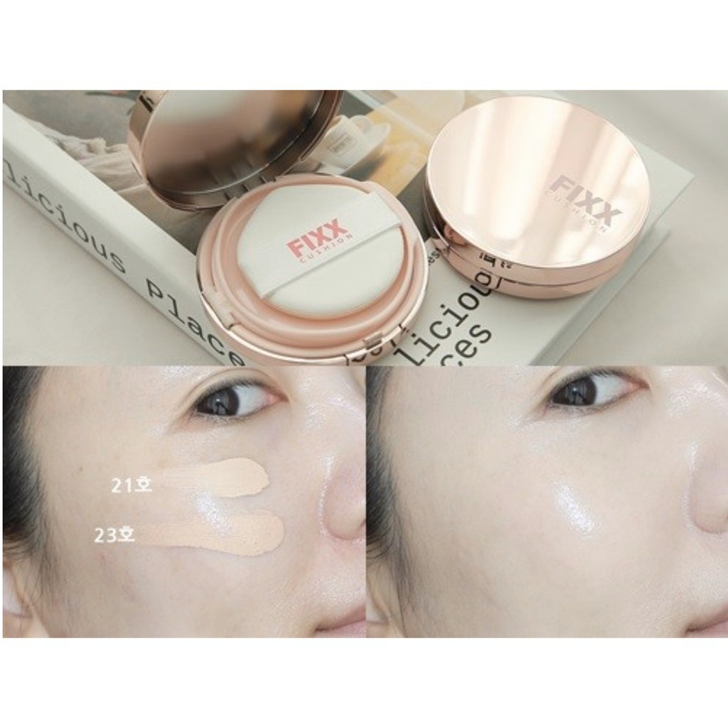 [Chính hãng] Phấn Nước Trang Điểm Lâu Trôi Glow FIXX Cushion SPF50+ / PA++++ So Natural Hàn Quốc | BigBuy360 - bigbuy360.vn