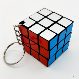 Móc khóa rubik 3*3cm-móc khóa rubik 3x3 xoay được