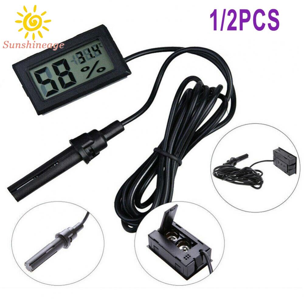 SUNAGE- ~Thermometer Outdoor Sensor Temperature Meter Monitor Digital Thermometer【SUNAGE-HOT Fashion】
