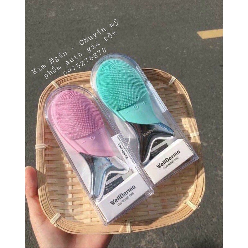 Máy rửa mặt con cá Wellderma | BigBuy360 - bigbuy360.vn