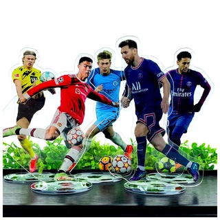 Mô hình tượng Acrylic Standee cầu thủ Messi Ronaldo Neymar Halaand Mabpee