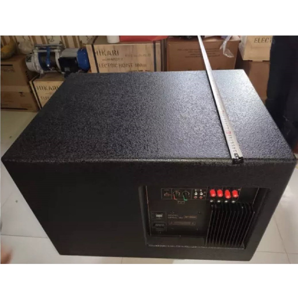Loa Sub điện loại sub hầm, kiêm sub hơi, loa siêu trầm Martin bass 40, mạnh mẽ uy lực, M1800  madein Thailand., kiểu sub