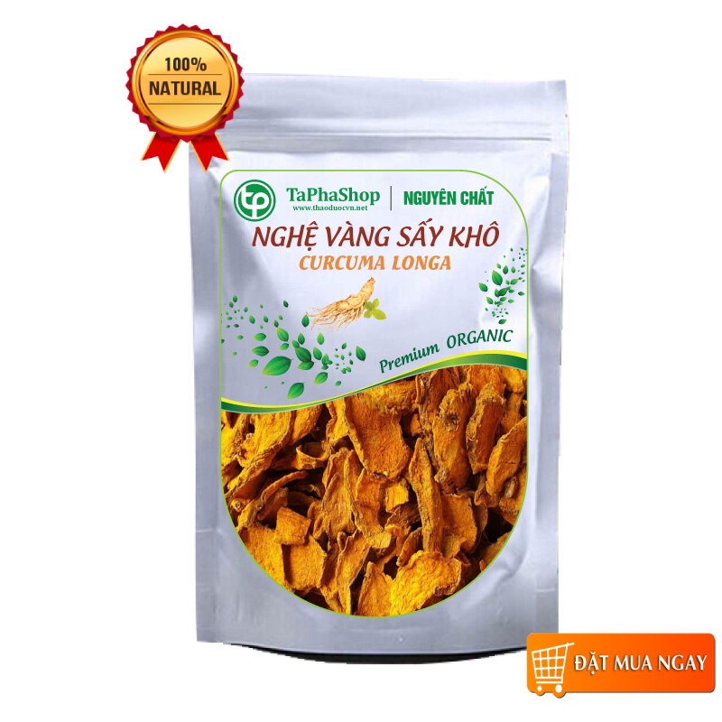- Nghệ vàng sấy khô (thơm, mới)