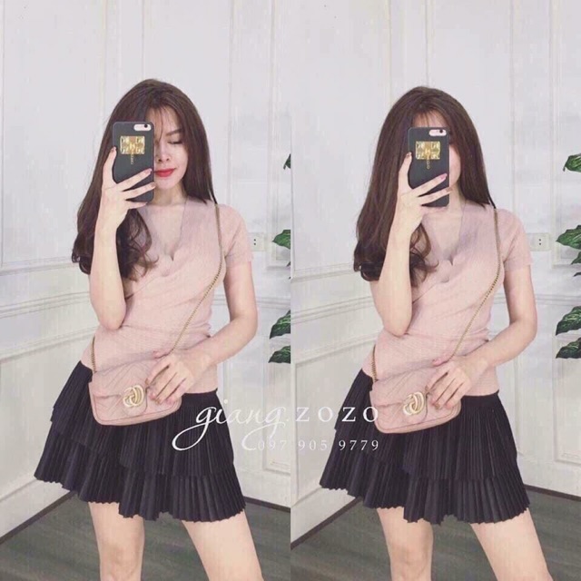 [HÌNH THẬT+VIDEO]❤️CHÂN VÁY XẾP LY NHỎ 2 TẦNG CÓ LÓT TRONG HÀNG LOẠI 1❤️ mix cùng em gì cũng xinh luôn nha nàng😘😘